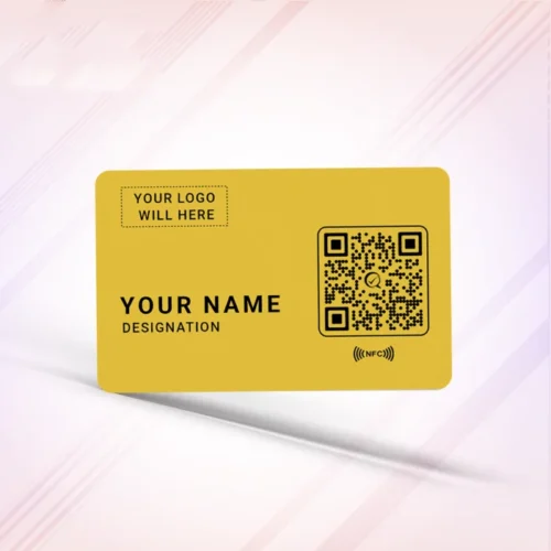 Golden Metal NFC Business Card