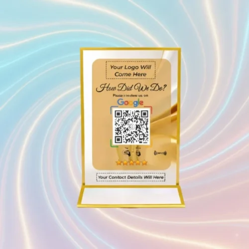 Google Review Scanner And 4 Social Media Scanner 9 x 6 inch - Image 2