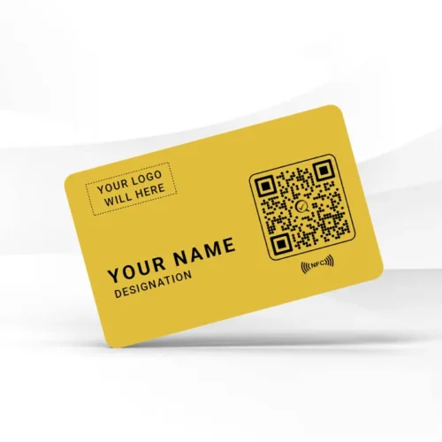 Golden Metal NFC Business Card