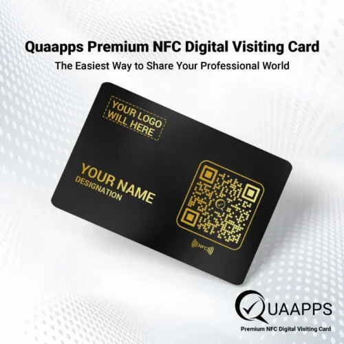 Black Metal NFC Business Card