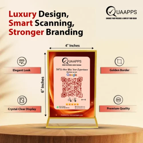 Customizable NFC Stand for Google Review | 6 X 4 Inch - Image 8