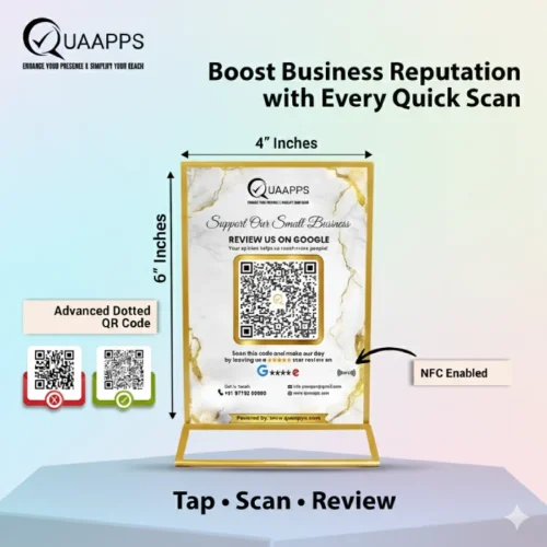 Customizable NFC Stand for Google Review | 6 X 4 Inch - Image 3