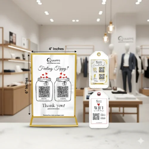 Customizable NFC Stand for Google Review | 6 X 4 Inch - Image 2